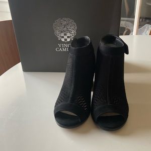 Vince Camutto Lavette Peep Toe Bootie